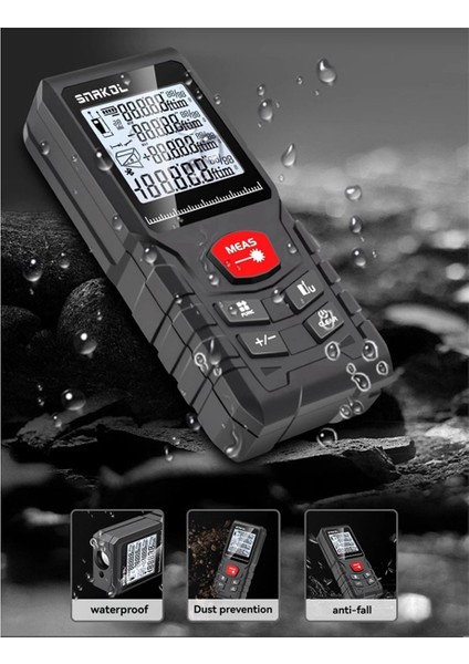 Snakol Cetvel Çoklu Ölçüm Modları 100M El Taşınağı Lazer Rangefinder Inşaat Cetveli Test Aracı (Yurt Dışından) indirimleri