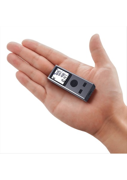 Mini Akıllı El Lazerler Mesafe Metre USB Şarj Alüminyum Alaşım Gövde 30M Doğru Model (Yurt Dışından) fırsatları