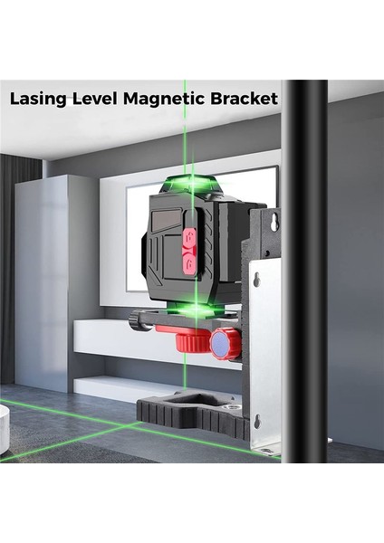 Lazing Seviye Manyetik Braket L-Şekilli Ayarlanabilir Lazing Seviye Adaptörü 1/4 Inç Erkek Iplik (Yurt Dışından) fiyatları