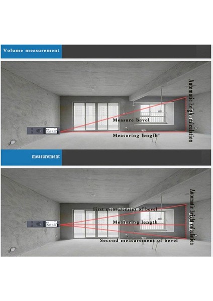 Mini Lazer Malzemeci Dijital Bant Memperi Lazer Hükümdar USB Şarj Alüminyum Alaşım Gövde Ölçüm Mesafesi 30M (Yurt Dışından) fırsatları