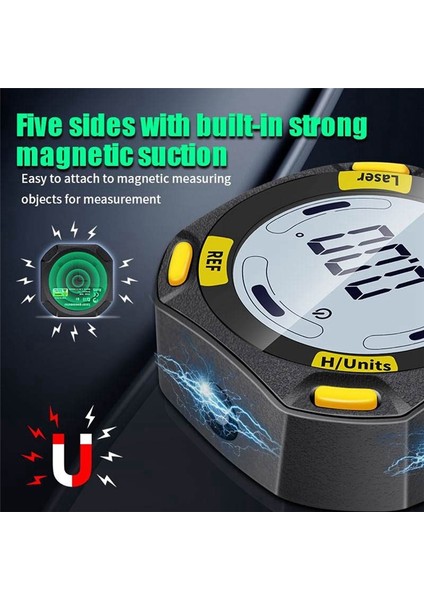 Lazer Dijital Prensıce Açısı Ölçümü Eğimometre 3 1 Lazer Seviye Kutusu Tip-C Şarj Açısı Ölçer Ölçüm Araçları (Yurt Dışından) indirimleri