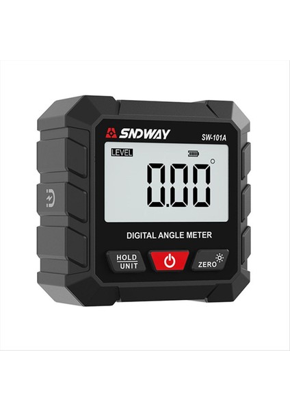 Sndway SW101A Açı Prestor 360 Derece Mini Dijital Protraktör Inklinometre Açısı Bulucu Gösterge Ölçümü (Yurt Dışından) fırsatları