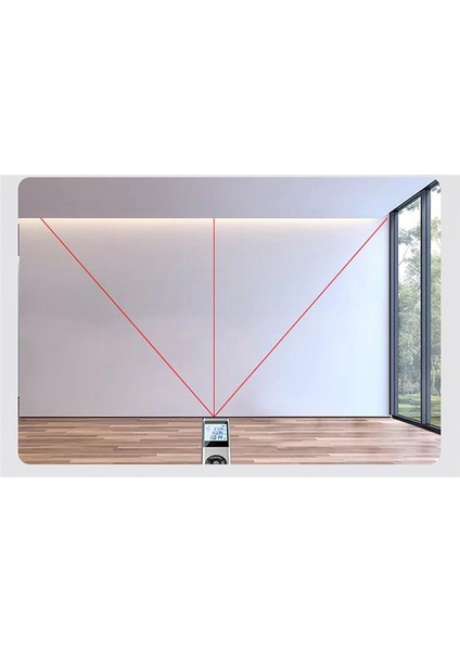 Şarj Edilebilir Teşvik Malzemeli Mini Kızılötesi Ölçüm Enstrüman Mesafe Ölçer Yatay Çizgi (C) (Yurt Dışından) fiyatları