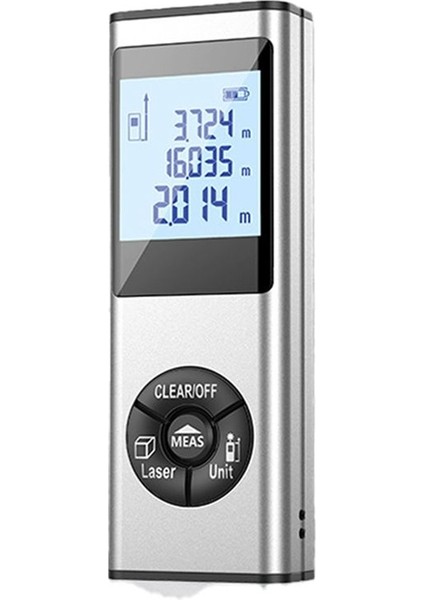 Şarj Edilebilir Teşvik Malzemeli Mini Kızılötesi Ölçüm Enstrüman Mesafe Ölçer Yatay Çizgi (C) (Yurt Dışından) modelleri