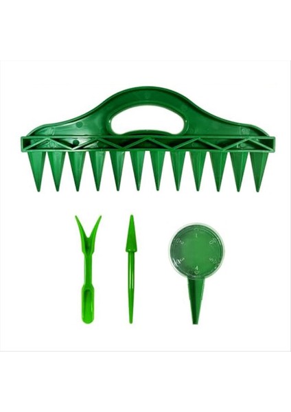 4pcs Ekim Tohumlar Dispenser Seti 12 Delik Tohum Tohum Ekici+El Tohumu Dispenserleri+Fide Çıkıştırıcı+Genişlik Deliği Puncher (Yurt Dışından)