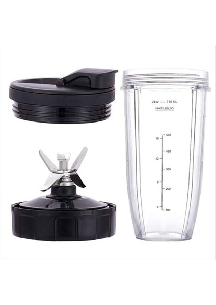 Ninja Blender Yedek Parçaları Için 24 Oz Bardak 7 Kanatlı Çıkarıcı Bıçak (Yurt Dışından)
