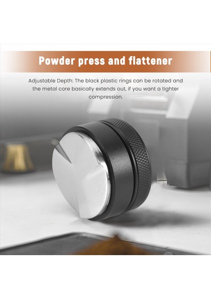 Kahve Dağıtıcısı Kahve Düzleştirici Espresso Tamper Adaçayı Için (Yurt Dışından) fırsatları