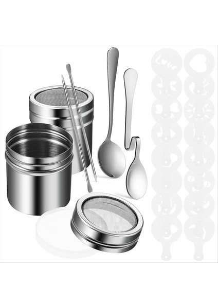 22 Adet Yeniden Kullanılabilir Kahve Dekorasyon Şablonları Kahve Oyma Kalemi (Yurt Dışından) fiyatları