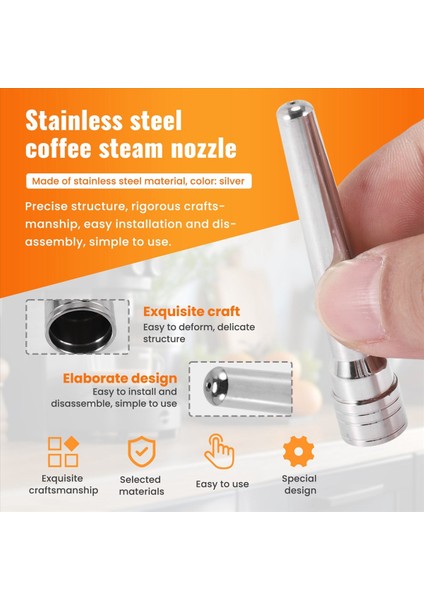 Delonghi Dedica EC680 Için Paslanmaz Çelik Buhar Nozulu Ucu (Yurt Dışından) indirimleri