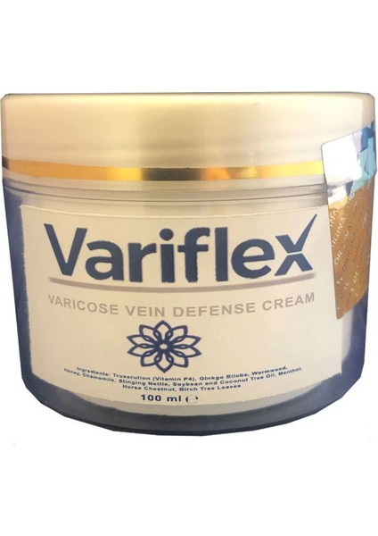 Variflex 100 ml Bacaklardaki Yoğun Varislerinize Krem