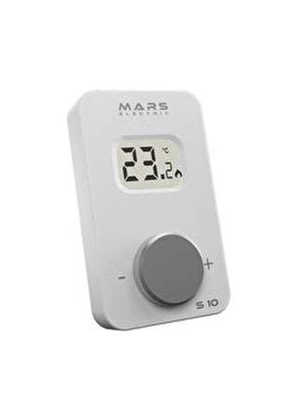 S10 Kablosuz Oda Termostadı Beyaz Renkli Modern Tasarım ile Sıcaklık Kontrolü İçin Uygun fiyatları