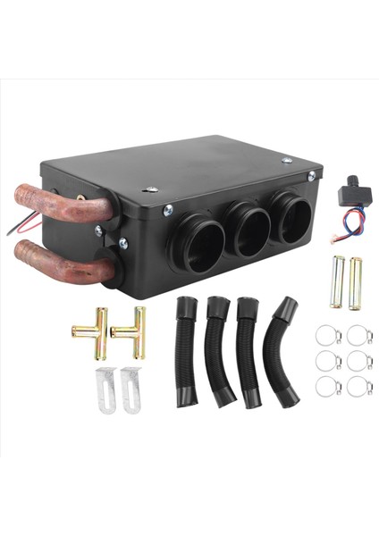12V Araba Kamyonu Evrensel Dolandırıcı Araba Isıtıcı Üç Delikli Su Isıtma Isıtma Fanı (Yurt Dışından) modelleri