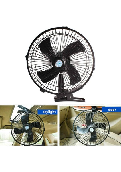 2x 10 Inç 12V Araç Elektrik Fanı Ayarlanabilir Hızlı Salınan Soğutma Fanları Klipli Ev Seyahat Araba Kamyonu (Yurt Dışından) indirimleri
