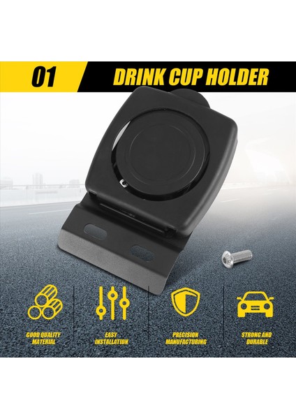 Araba Içecek Kupası Tutucu Kat Organizatör Su Şişesi Braket Stand Suzuki Jimny JB74 2019 2020 2021 Aksesuarlar (Yurt Dışından) fırsatları