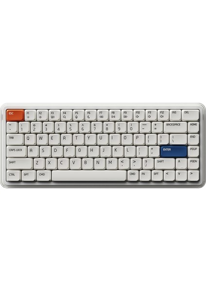 O2 Circus %75 Custom Kailh Sunlight Switch Mac Uyumlu Hotswap Kablosuz Ingilizce Mekanik Gaming Klavye