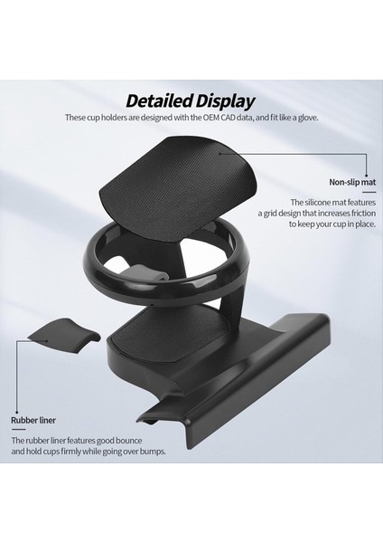 Jeep Wrangler Jk Jku Için Ön Kapı Yan Su Bardağı Tutucu 2011-2017 Yan Kapı Içecek Kupası Tutucu Sağ (Yurt Dışından) modelleri