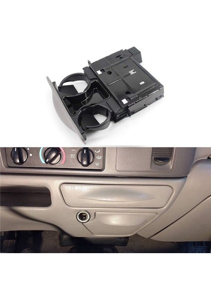 1999-2004 Ford Super Duty F250 F350 F450 F550 YC3Z-2513560 Kabalık Çizgi Tablosu Içecek Tutucu (Yurt Dışından) fırsatları