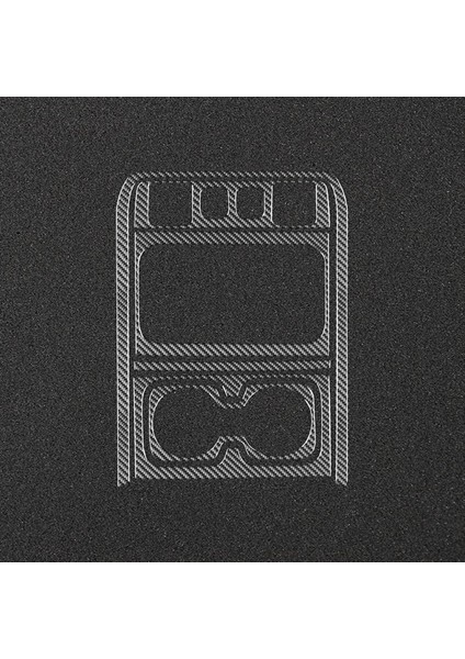 Chevy Için Karbon Fiber Silverado Gmc Sırrra 1500 2014-2018 Merkez Konsolu Saklama Kutusu Panel Kupası Kapak Döşeme Aksesuarları (Yurt Dışından) indirimleri