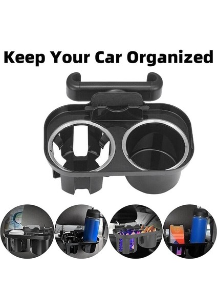 Araba Çift Fincan Tutucu Araba Içecek Tutucu Arka Yastık Atıştırmalık Tepsisi Evrensel Araba Malzemeleri (Yurt Dışından) modelleri