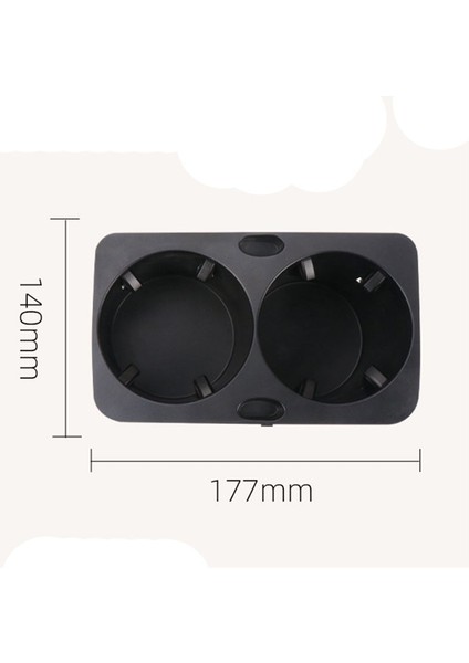 3C0862834 Araç Koltuk Kutusu Koutu Su Kupası Vw Passat B6 B7 2007-2015 Merkez Konsol Içecek Kupası Tutucu 3c0 862 534 (Yurt Dışından) fiyatları