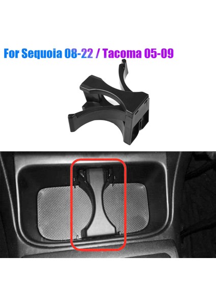 Toyota Sequoia Için 2008-2022 / Tacoma 2005-2019 Merkez Konsol Kupası Tutucu Ekleme Bölücü 55604-04010 (Yurt Dışından) fiyatları