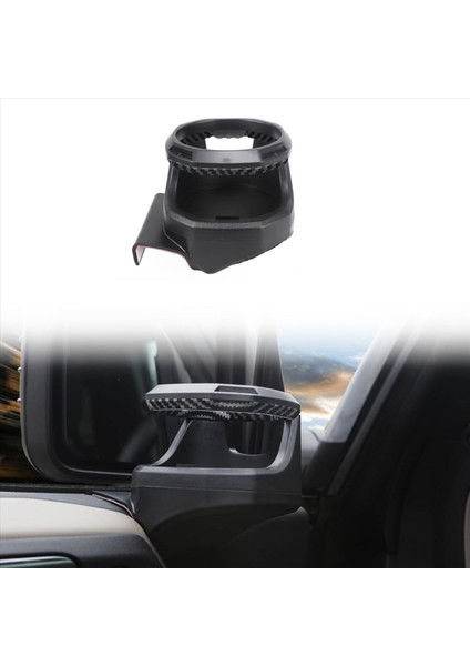 Ford Bronco 2021-2023 2/4 Kapalı Aksesuarlar Için Pencere Fincanı Tutucu Araba Kapı Içecek Şişesi Sol Taraf A (Yurt Dışından) fiyatları