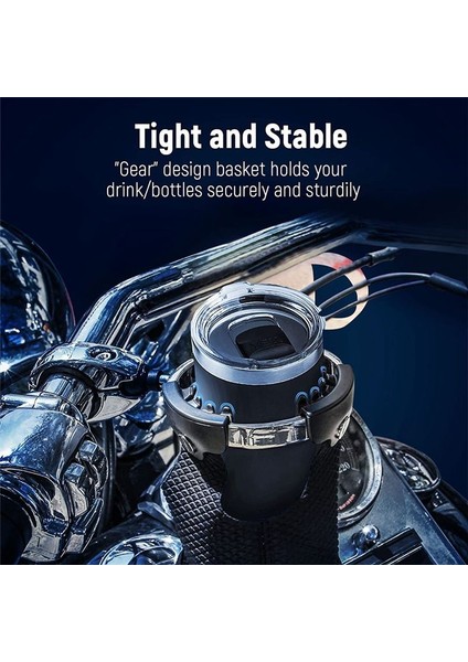 Bisiklet/atv/harley/kayak/kano/walker Için Sepet ile 360 ° Döner Top Montaj Tekne Içecek Tutucu ile Motosiklet Fincan Tutucu (Yurt Dışından) modelleri