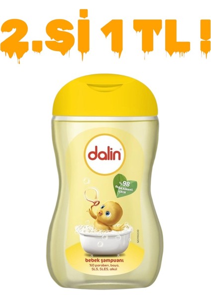 Bebek Şampuanı 100 ml | %98 Doğal Içerik | Göz Yakmayan Formül | 2.si 1 Tl Kampanya