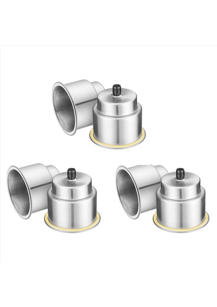 6pcs Paslanmaz Çelik Fincan Içecek Sahipleri Deniz Botu Araba Kamyonu Kampı Rv W Drenaj (Yurt Dışından)