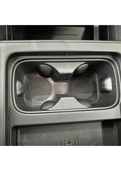 Land Rover Defender Için 2x 2023-2024 Otomobil Merkezi Konsol Kupası Kavurma Kupası Tutucu Aksesuarlar Ekleme Tpe Siyah (Yurt Dışından) indirimleri