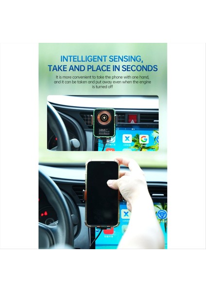 Kablosuz Şarj Cihazı Telefon Tutucu Hava Havalandırma Montajı Cep Telefonu Desteği Hızlı Şarj Için Standı (Yurt Dışından) indirimleri