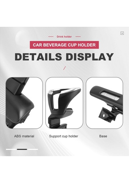 Araba Ön Bardak Içecek Tutucu Arka Koltuk Araba Fincan Tutucu For-Bmw 135I 128I X1 E82 E84 E81 E87N Içecek Tutucusu (Yurt Dışından) fırsatları