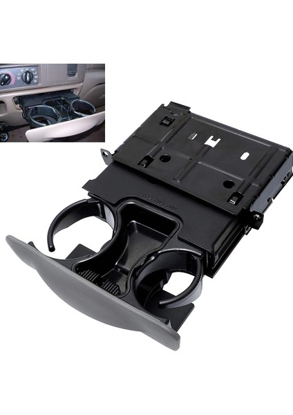 1999-2004 Ford Super Duty F250 F350 F450 F550 YC3Z-2513560 Kabalık Çizgi Gösterge Tablosu Içecek Sahibi (Yurt Dışından) modelleri