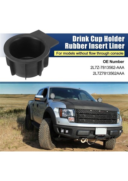 1pcs Ön Konsol Kupa Tutucu Ford F-150 Expedition Navigator Için Lincoln Mark Lt 2L1Z7813562AAA (Yurt Dışından) fiyatları