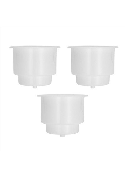 3 Adet Plastik Bardak Içeceklerde Gömme Düşüş Tekne Arabası Deniz Rv (Beyaz) Için Drenaj ile Tutucu Olabilir (Yurt Dışından) fırsatları