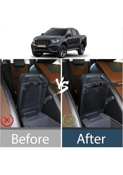Ford Ranger 2015-2022 Merkez Konsolu Organizatör Tepsi Iç Aksesuarları (Yurt Dışından) fırsatları