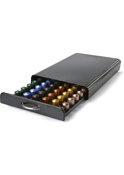 60 Adet Kapasiteli Nespresso Kapsül Kahve Standı Kahve Çekmecesi Kahve Organizeri MT195SY