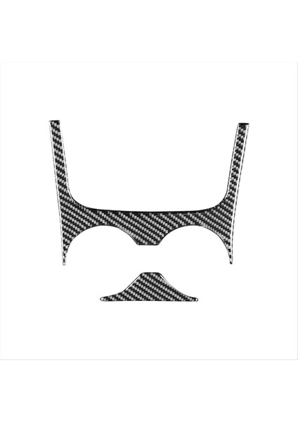 Dodge Yolculuğu Için Karbon Fiber 2011-2017 Merkez Konsol Su Kupası Tutucu Trim Çerçeve Kapak Iç Aksesuarlar (Yurt Dışından)