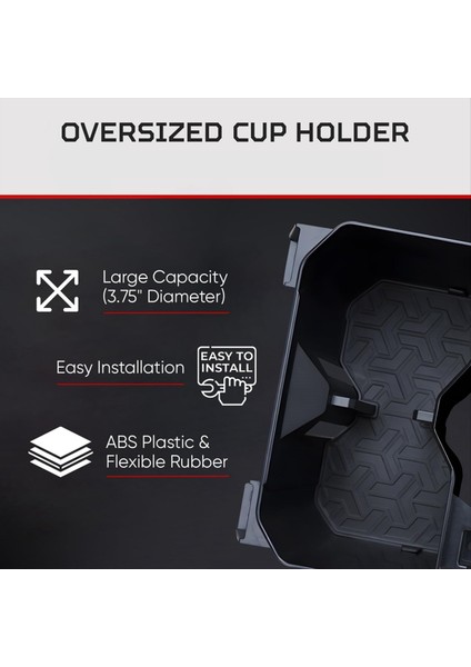 Toyota Tundra 2022-2025 Iç Aksesuarlar Için Araba Merkezi Konsol Kupası Tutucu (Yurt Dışından) fırsatları