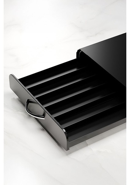 60 Adet Kapasiteli Nespresso Kapsül Kahve Standı Kahve Çekmecesi Kahve Organizeri MT195SY indirimleri