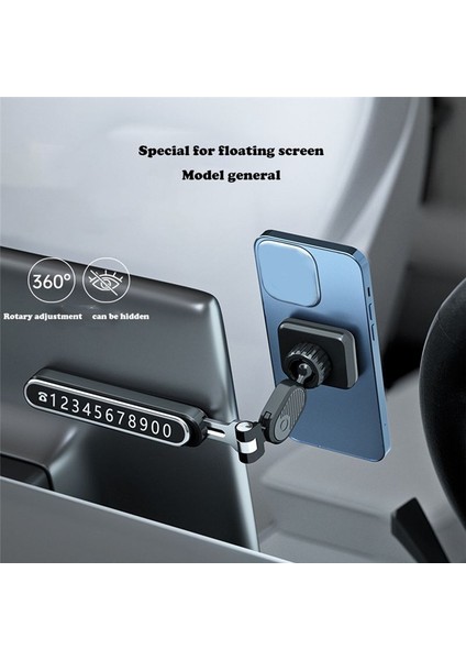 Tesla Manyetik Araç Telefon Standı Için Sumi-Tap Plaka ile Ayarlanabilir Ayarlanabilir Manyetik Adsorpsiyon Montaj Aksesuarları (Yurt Dışından) fiyatları