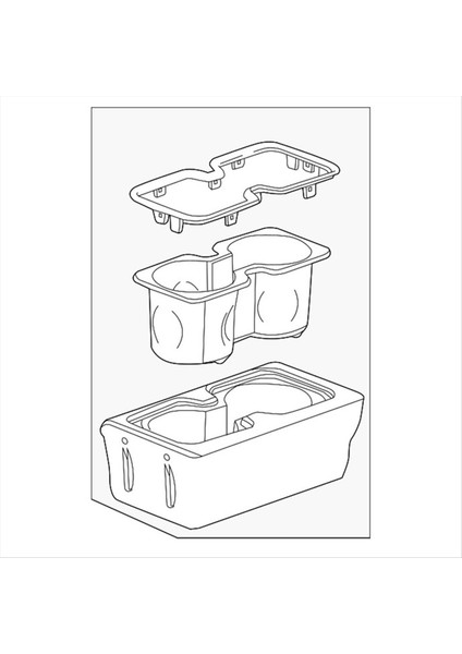 Araba Kupası Tutucu Tutucu Adaptörü Chevrolet Için Silverado Için Içecek Kupası Tutucu 1500/2500/3500 Gmc Sierra 1500 2500 3500 (Yurt Dışından) modelleri