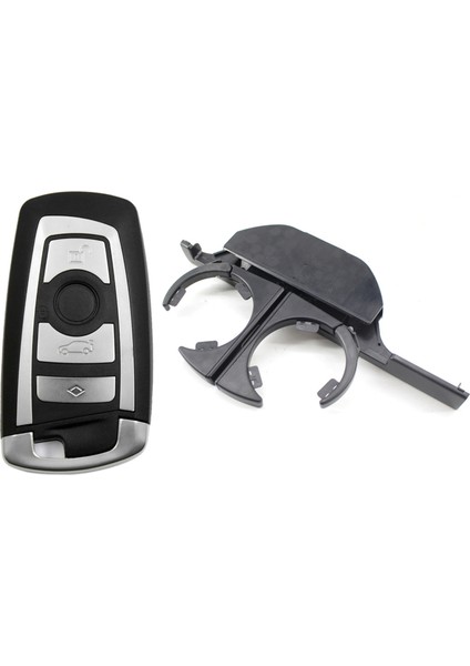 Rhd Bmw Için Ön Sağ Fincan Tutucu Bmw Için Araba Akıllı Uzaktan Key Fob Case Blade ile (Yurt Dışından)
