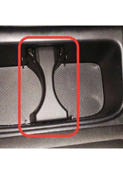 Toyota Tacoma 2005-2010 Sequoia 2008-2018 Için Orta Konsolu Siyah Orta Konsolu&#39 Na Yerleştirildi Araba Kupası Tutucu Bölücü (Yurt Dışından)