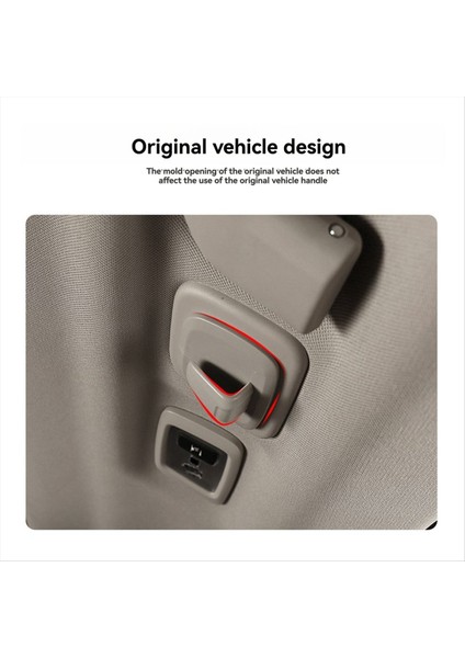 Volvo Için XC40 XC60 18-20 XC90 S90 V90 16-20 Araba Askı Kancaları Arka Sıra Çatı Kancası 1 Çift Iç Aksesuar Stow (Yurt Dışından) fırsatları