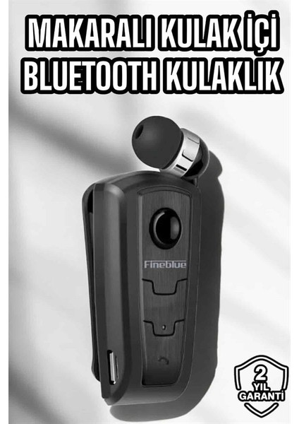 Makaralı Bluetooth Kulaklık Kulak Içi Android Ios Uyumlu Titreşimli - FEİ6066-4070 fiyatları