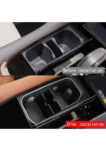 Toyota Alphard Vellfıre Için Araç Merkezi Konsol Silikonu Su Kapalı Toplak Kutusu 40 Serisi 2024 Rhd (Yurt Dışından) modelleri