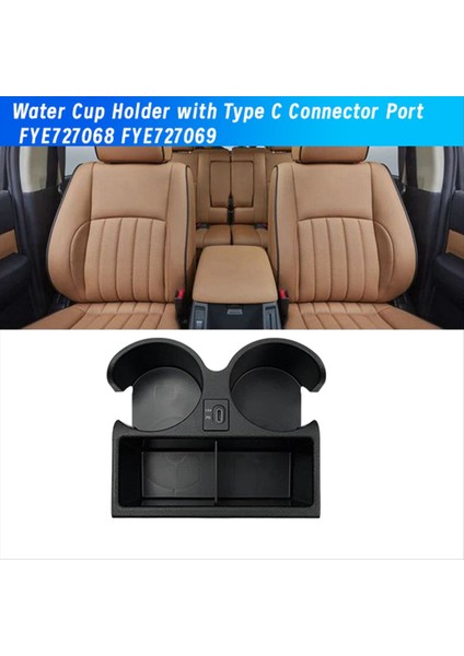 Nissan Devriyesi Için Tip C Konnektör Portu FYE727068 ile Araba Su Kupası Tutucu Y61 1997-2016 FYE727069 Isı Geçirmez Plastik (Yurt Dışından) fiyatları