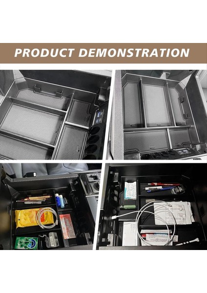 Merkez Konsol Organizatörü+Toyota Tundra Için Alt Tepsisi 2022-2025 Kolçak Saklama Kutusu Aksesuarları (Yurt Dışından) indirimleri