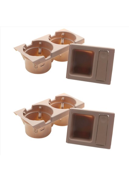 2x Araç Merkezi Konsol Su Kupası Tutucu Bmw 3 Serisi E46 318I 320I 98-06 Bej Için (Yurt Dışından)